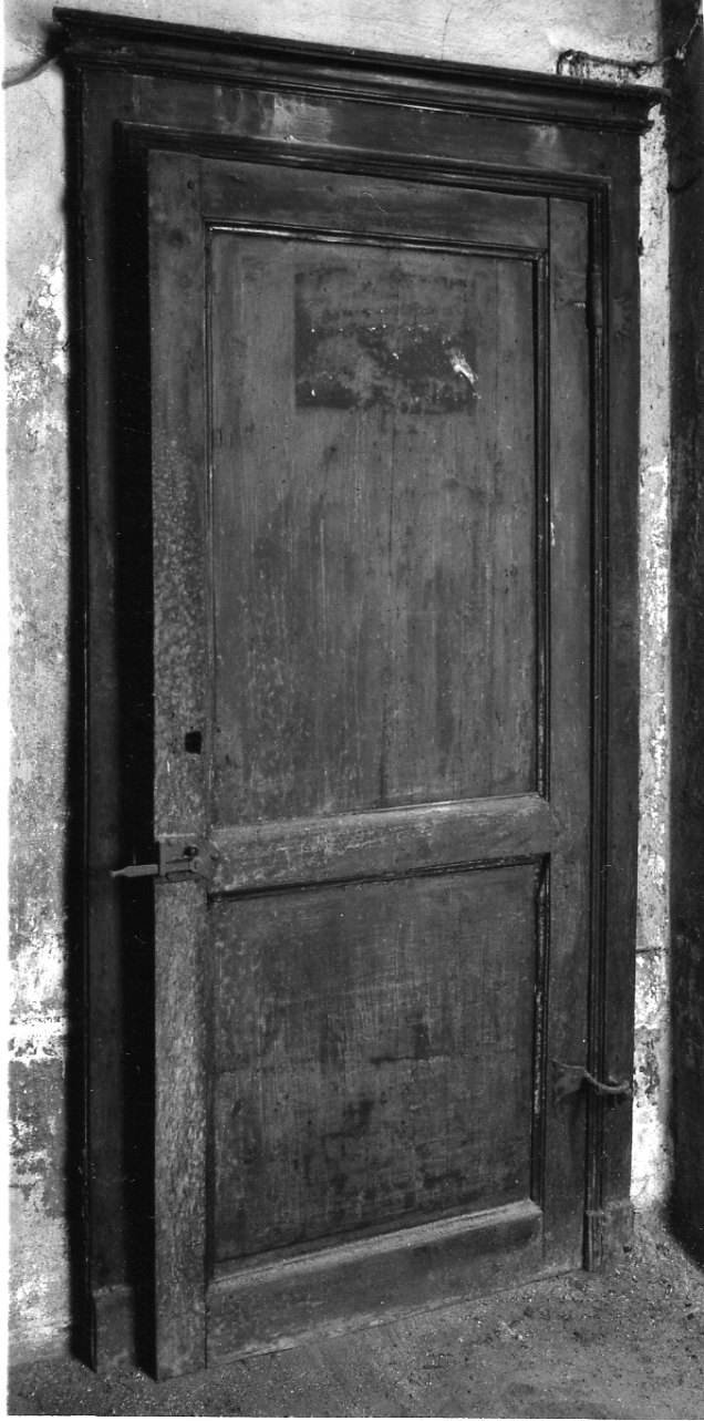 porta, serie - bottega saluzzese (seconda metà sec. XVIII)