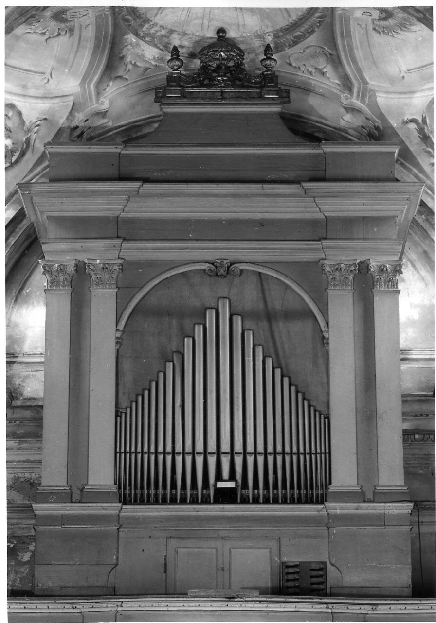 cassa d'organo, opera isolata - ambito piemontese (sec. XIX)
