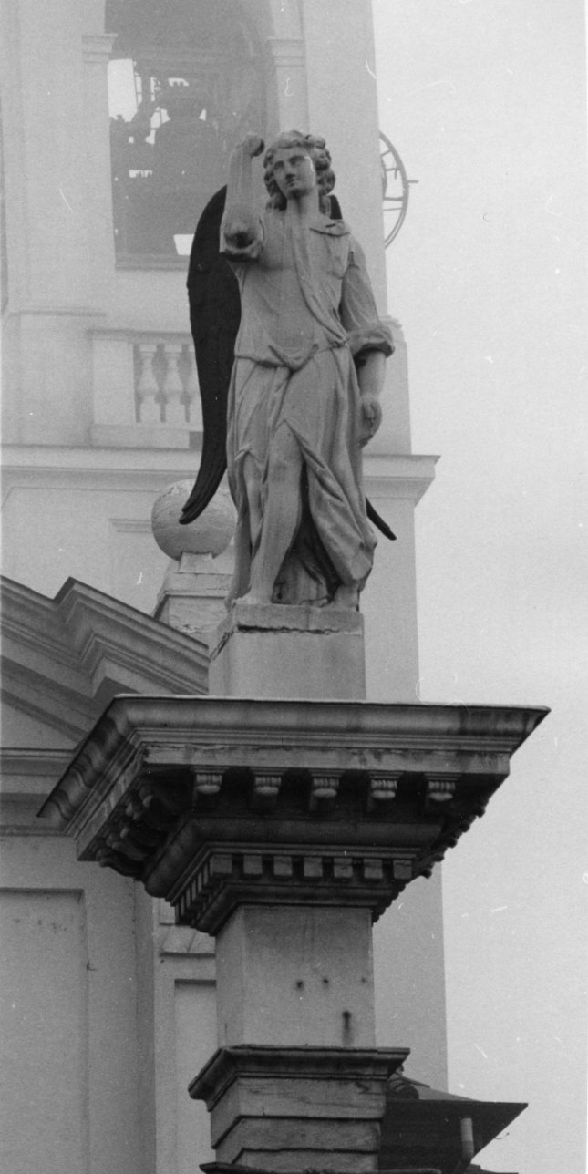 San Gabriele Arcangelo (scultura, opera isolata) di Amedeo di Castellamonte - bottega luganese (seconda metà sec. XVII)