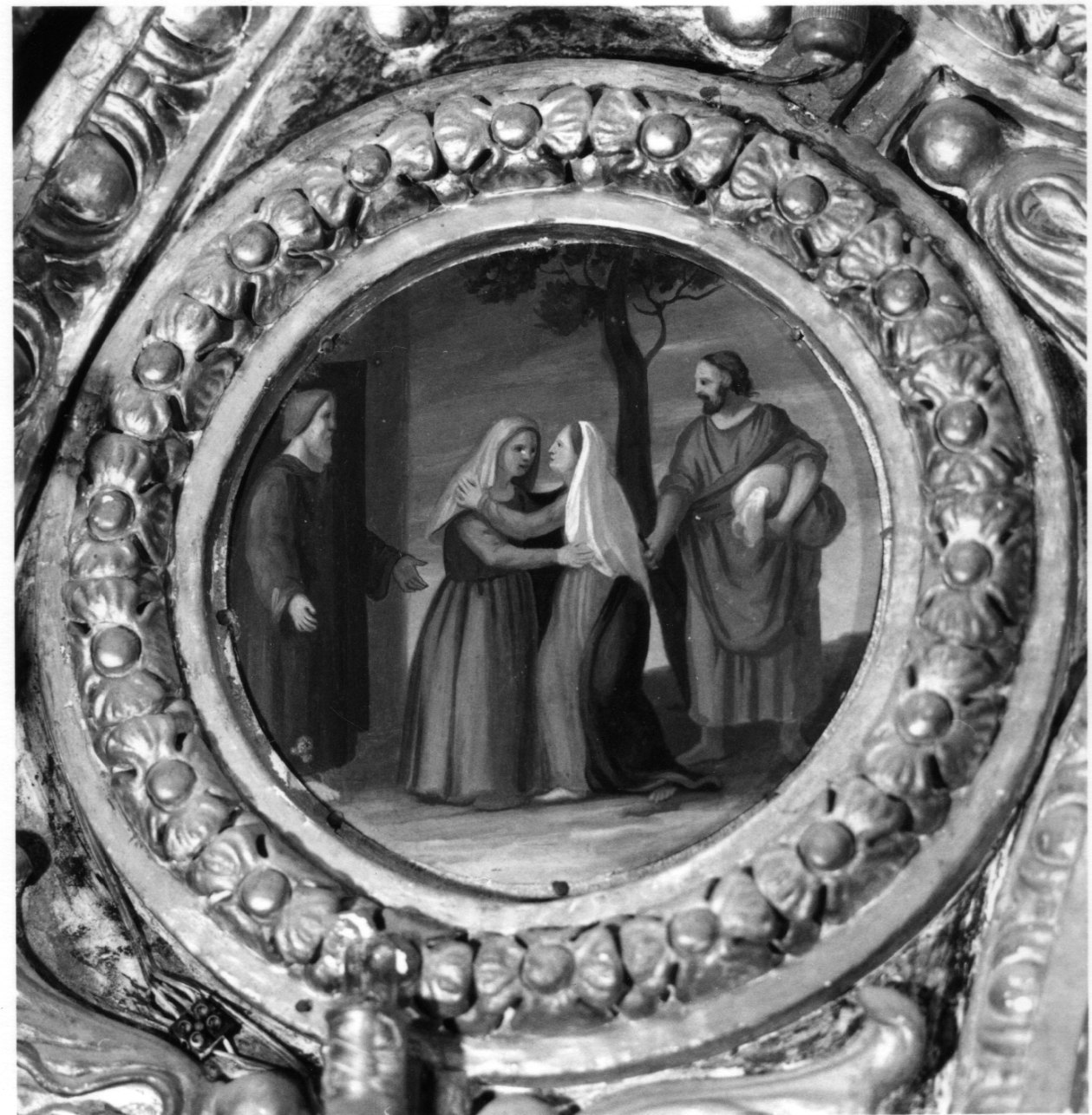 visitazione (dipinto) - ambito piemontese (metà sec. XIX)