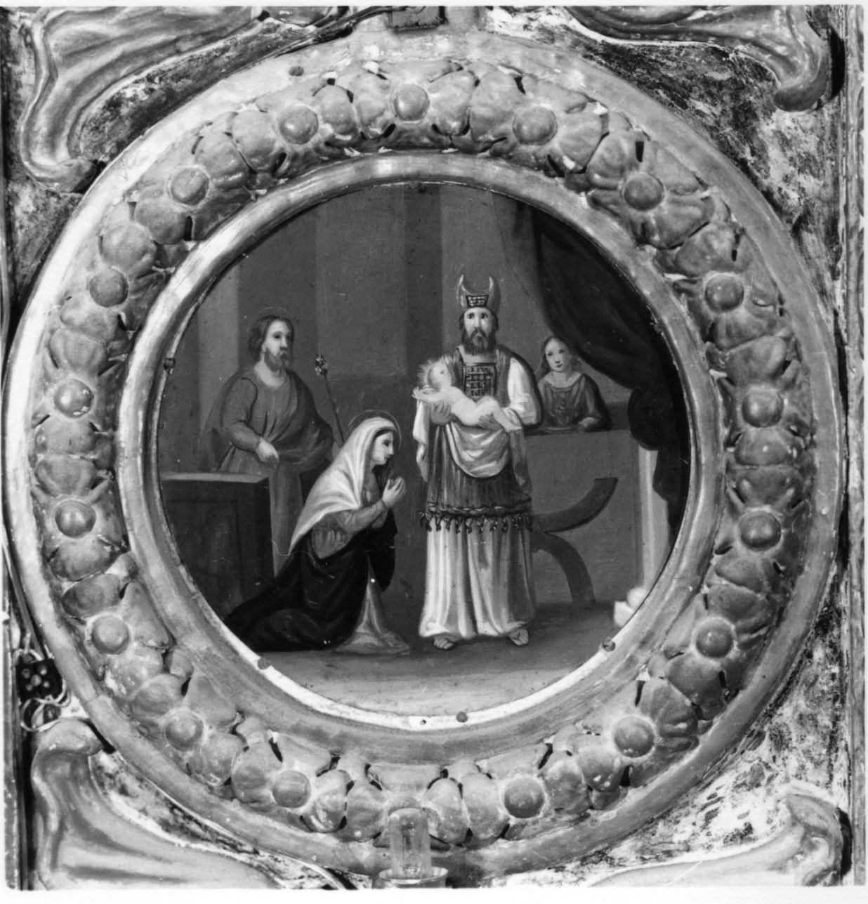 presentazione di Gesù al tempio (dipinto) - ambito piemontese (metà sec. XIX)