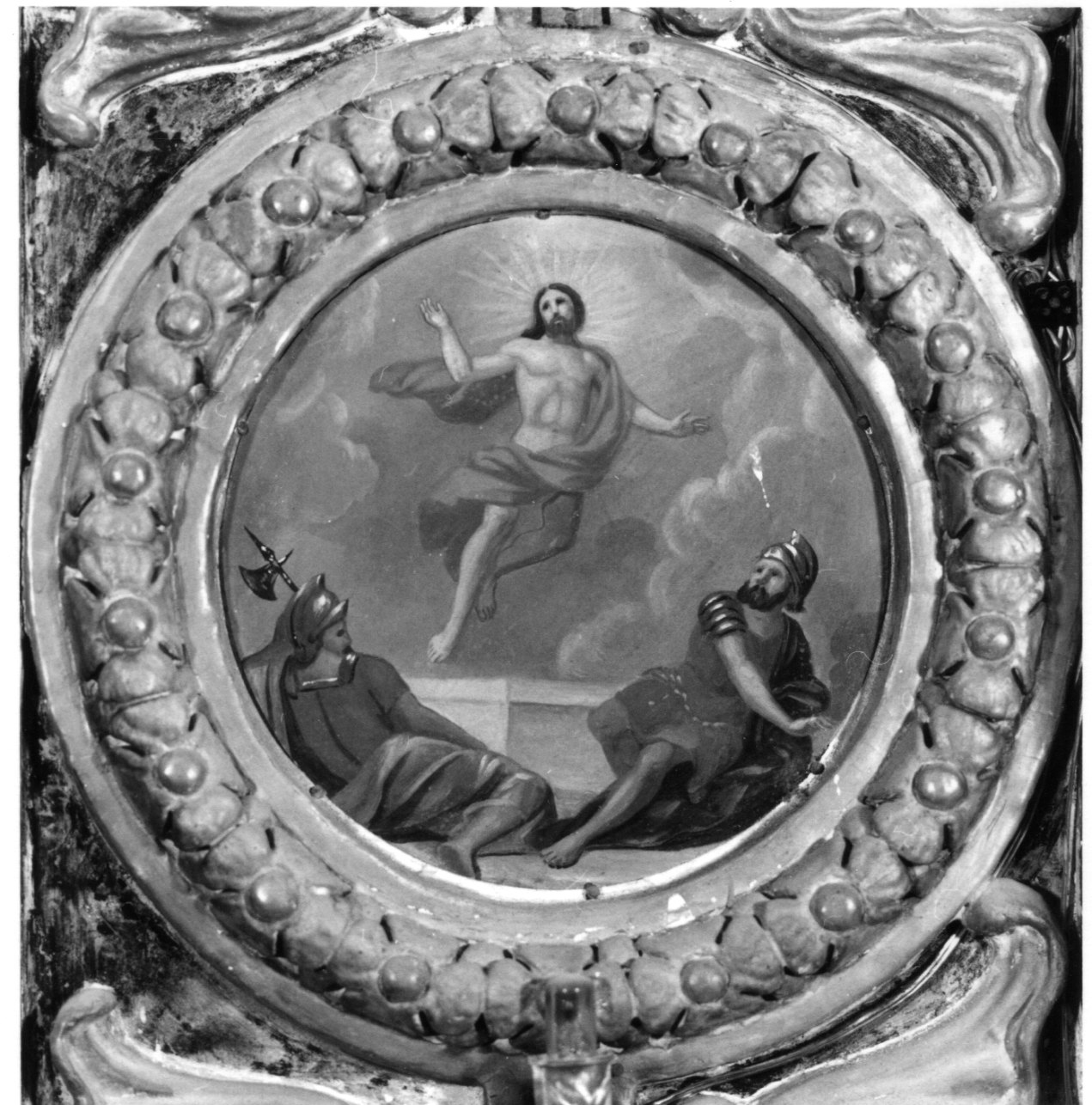 resurrezione di Cristo (dipinto) - ambito piemontese (metà sec. XIX)