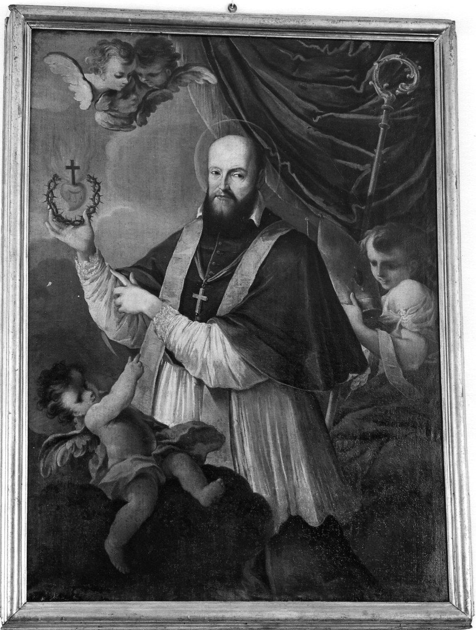 San Francesco di Sales (dipinto, opera isolata) - ambito piemontese (secondo quarto sec. XVIII)