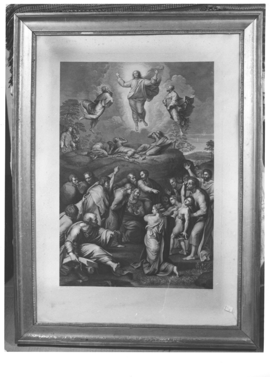Trasfigurazione (stampa) di Pavon Ignazio, Sanzio Raffaello (sec. XIX)