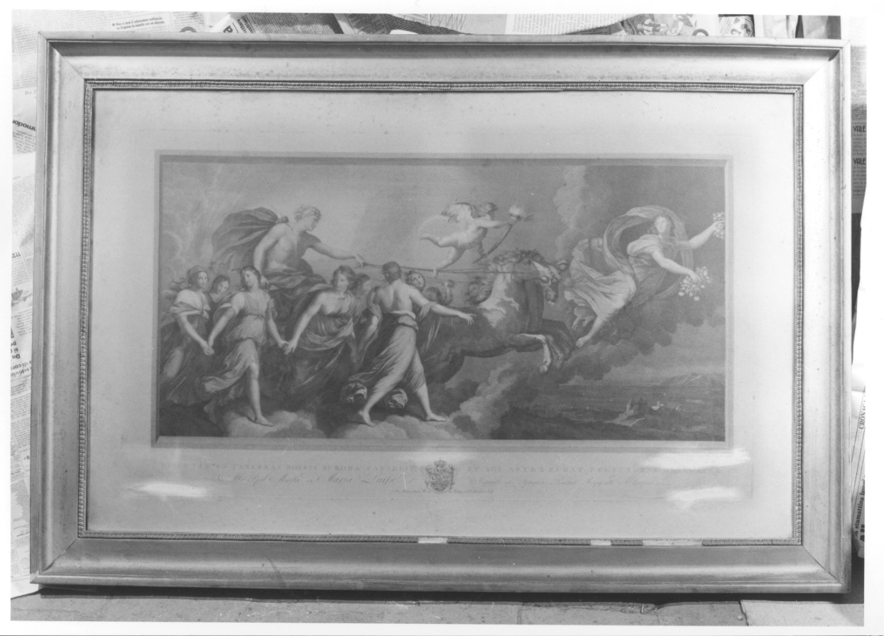L'Aurora, Aurora (stampa) di Ermini Pietro, Rainaldi Francesco, Reni Guido (prima metà sec. XIX)