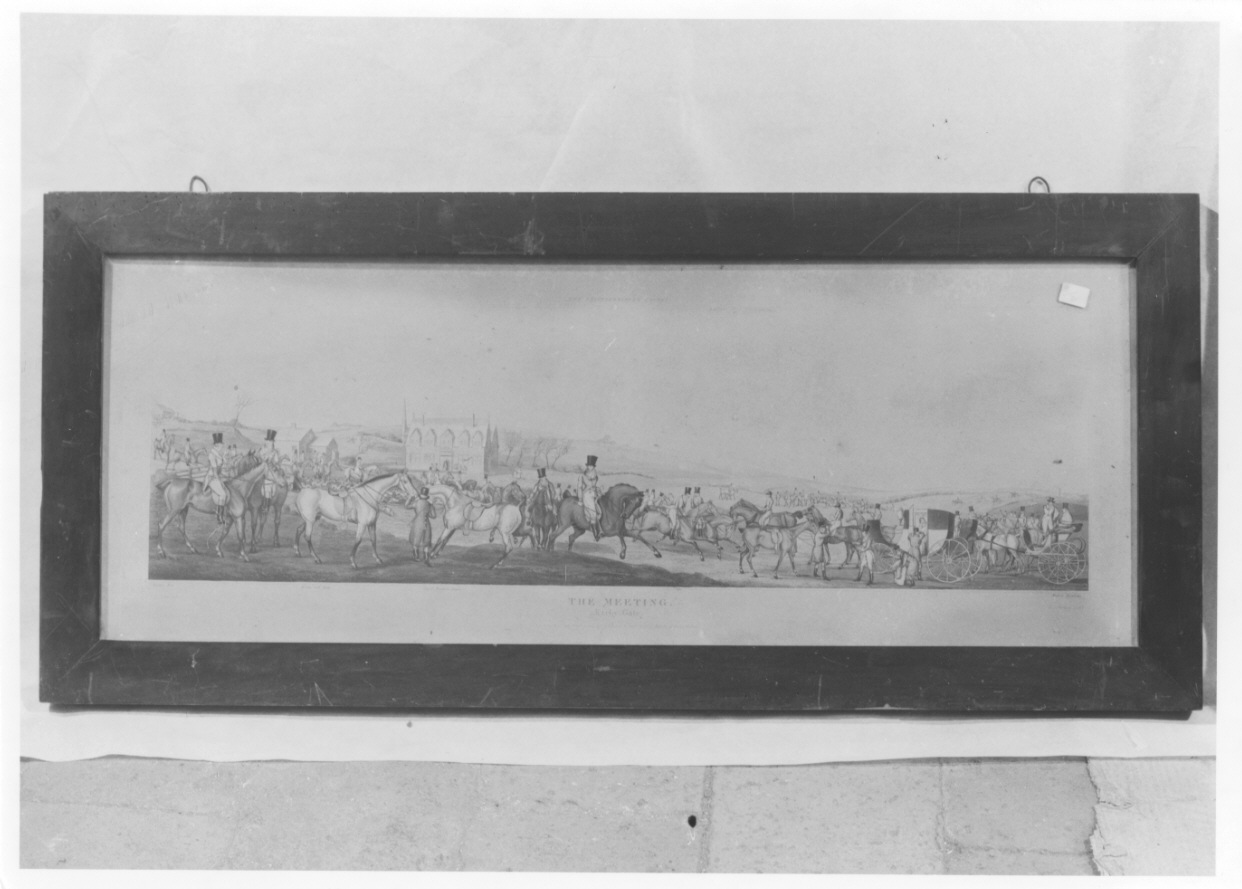 caccia alla volpe (stampa, serie) di Alken Henry Thomas, Sutherland Thomas (primo quarto sec. XIX)