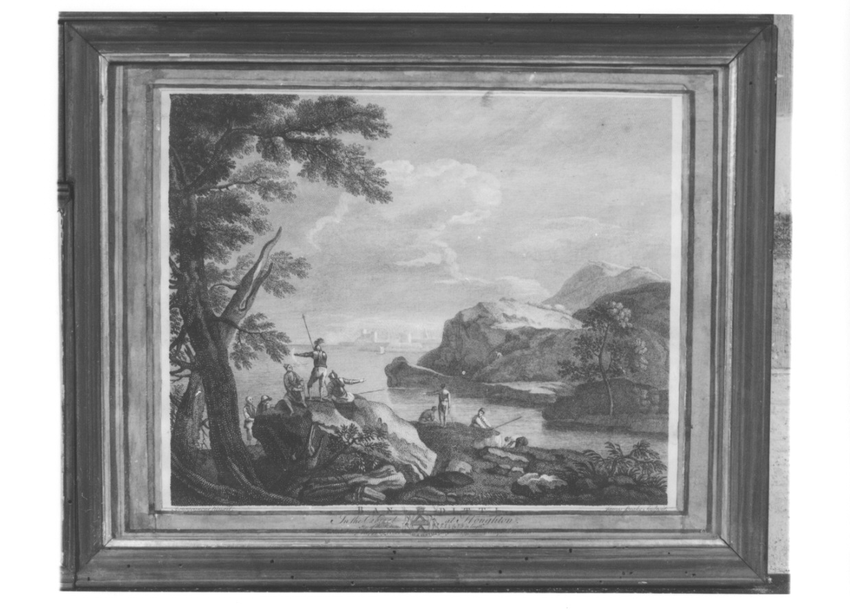 paesaggio marino (stampa) - ambito inglese (ultimo quarto sec. XVIII)