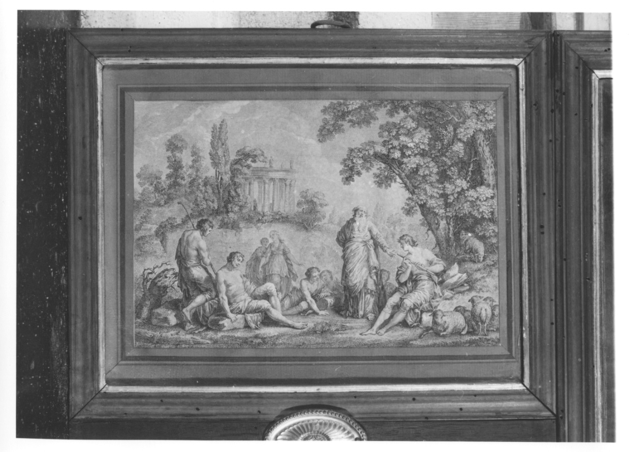 Telemaco e Termosiri (stampa, serie) - ambito francese (ultimo quarto sec. XVIII)