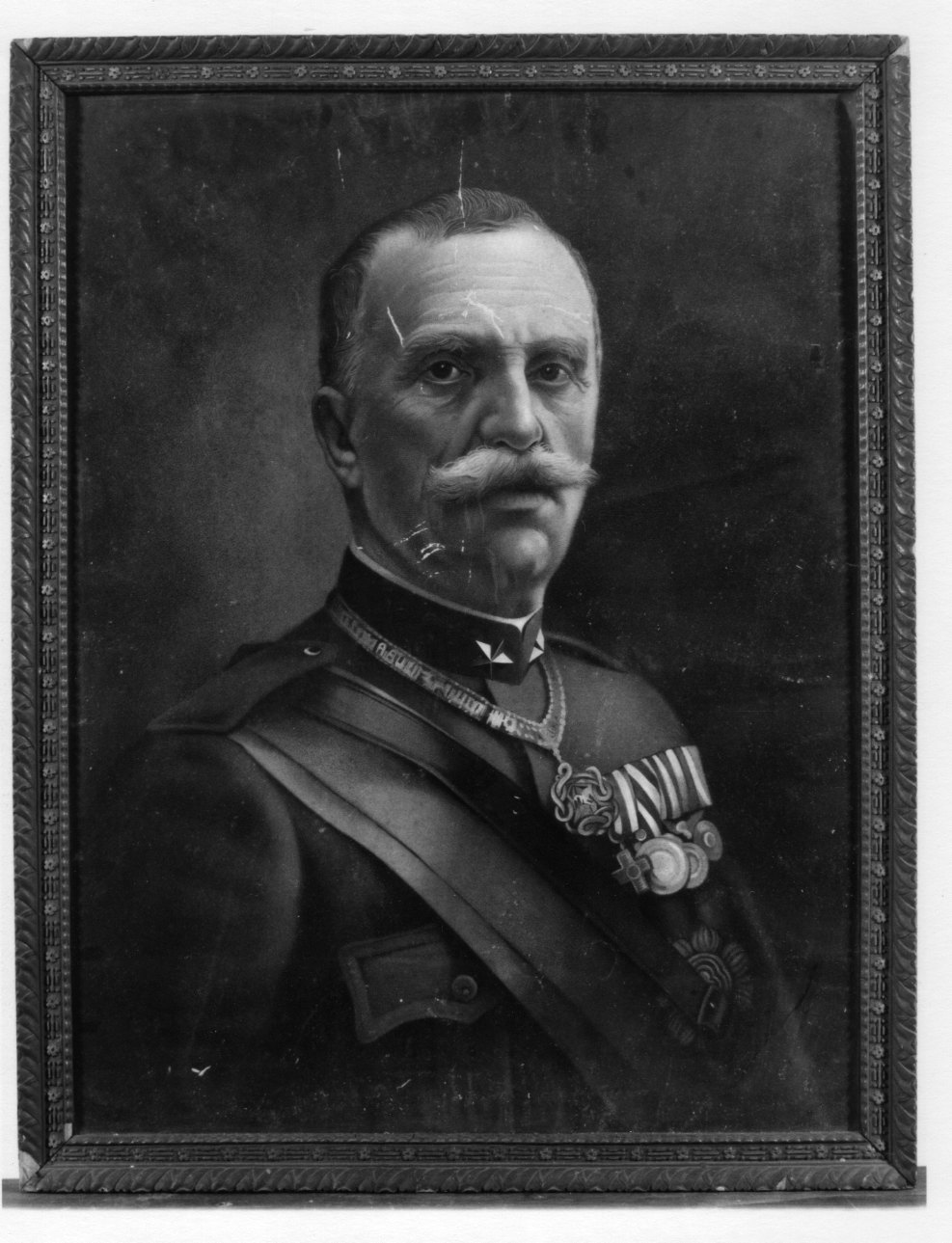 ritratto di Vittorio Emanuele III di Savoia (stampa) - ambito piemontese (prima metà sec. XX)