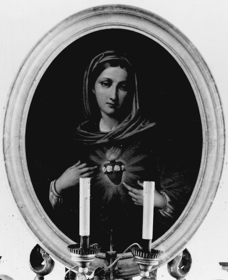 Sacro Cuore di Maria (stampa a colori) - ambito piemontese (fine, inizio sec. XIX, sec. XX)