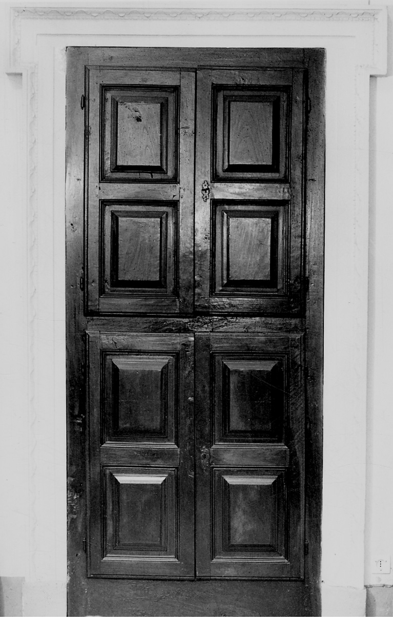 armadio - a muro, opera isolata - bottega piemontese (seconda metà sec. XVIII)