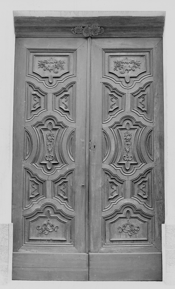 portone, opera isolata - bottega piemontese (ultimo quarto sec. XVIII)