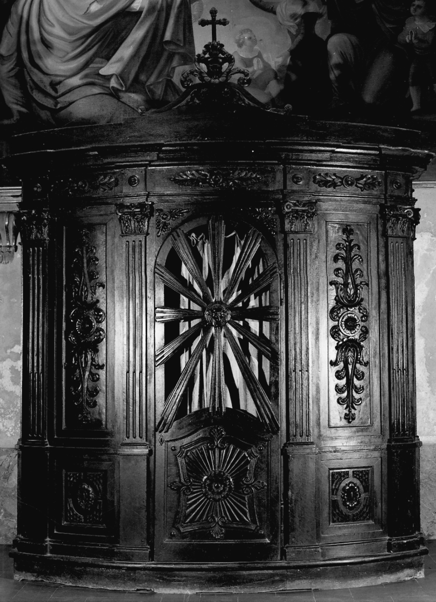 confessionale, opera isolata - bottega piemontese (secondo quarto sec. XIX)