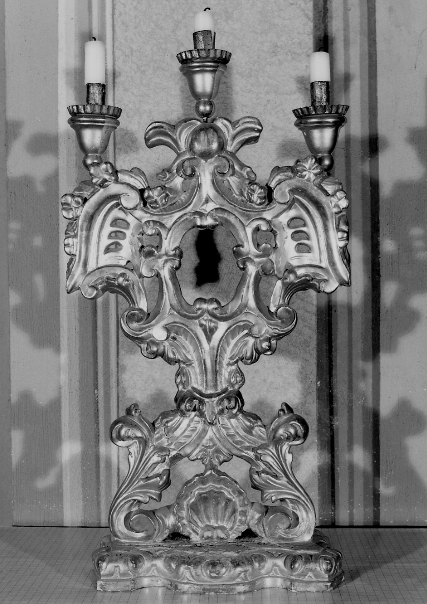 candeliere, coppia - bottega astigiana (ultimo quarto sec. XVIII)