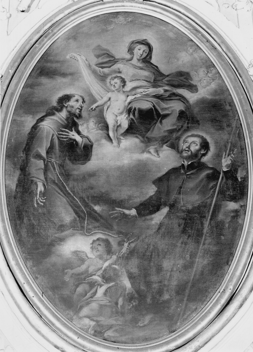 Madonna con Bambino e Santi (dipinto, opera isolata) - ambito piemontese (terzo quarto sec. XVIII)
