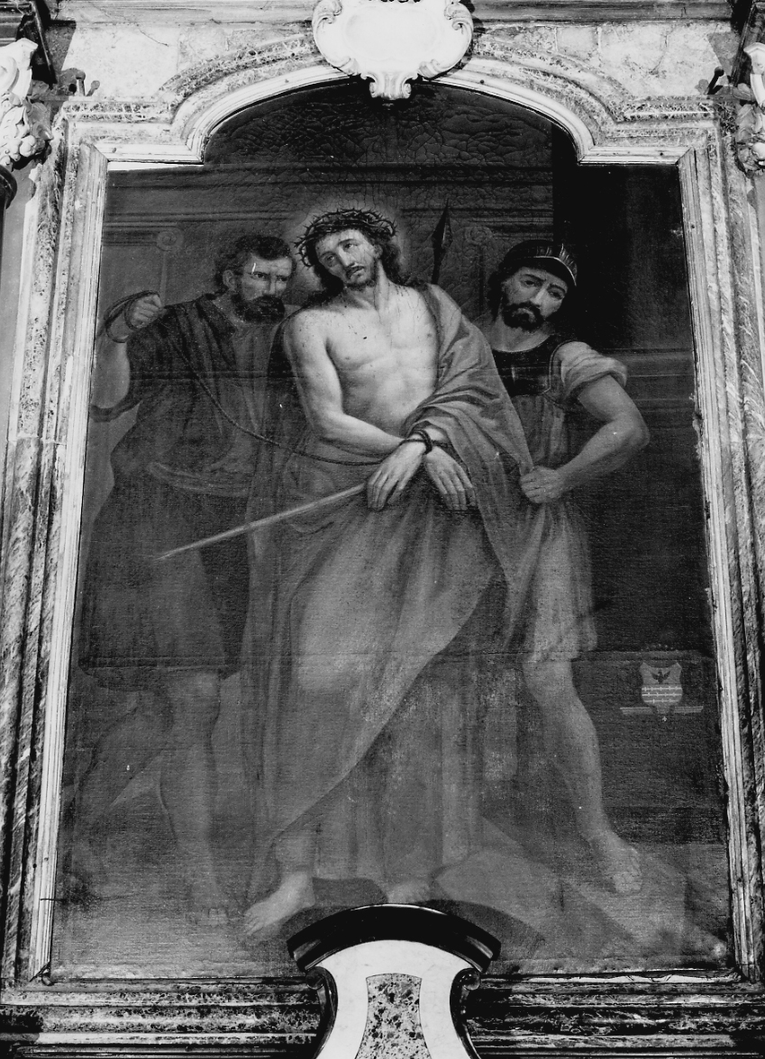 Ecce Homo (dipinto, opera isolata) di Sacchetti (metà sec. XIX)