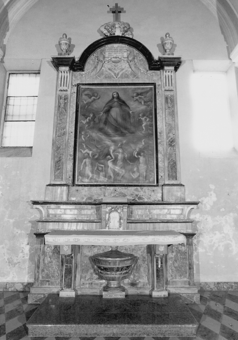 altare, opera isolata - bottega astigiana (primo quarto sec. XIX)