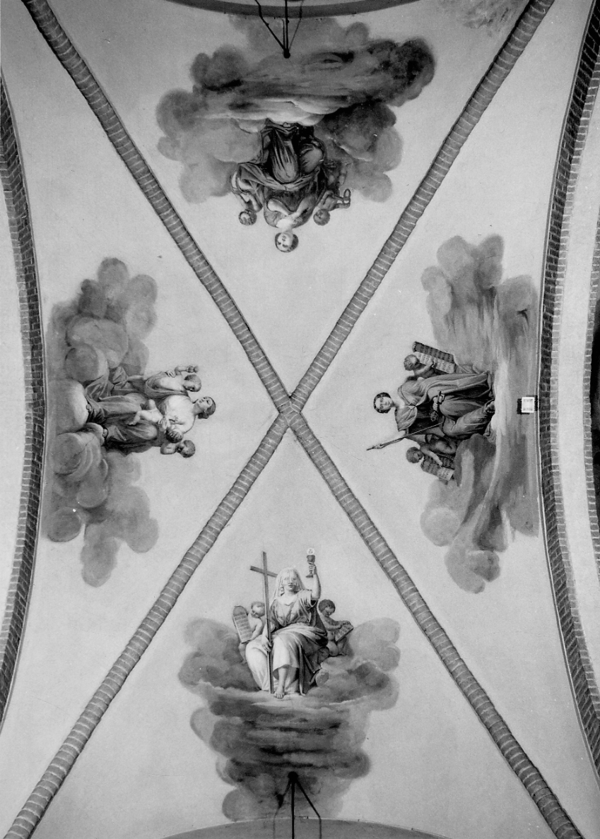 Virtù (decorazione pittorica) - ambito astigiano (fine/inizio secc. XIX/ XX)