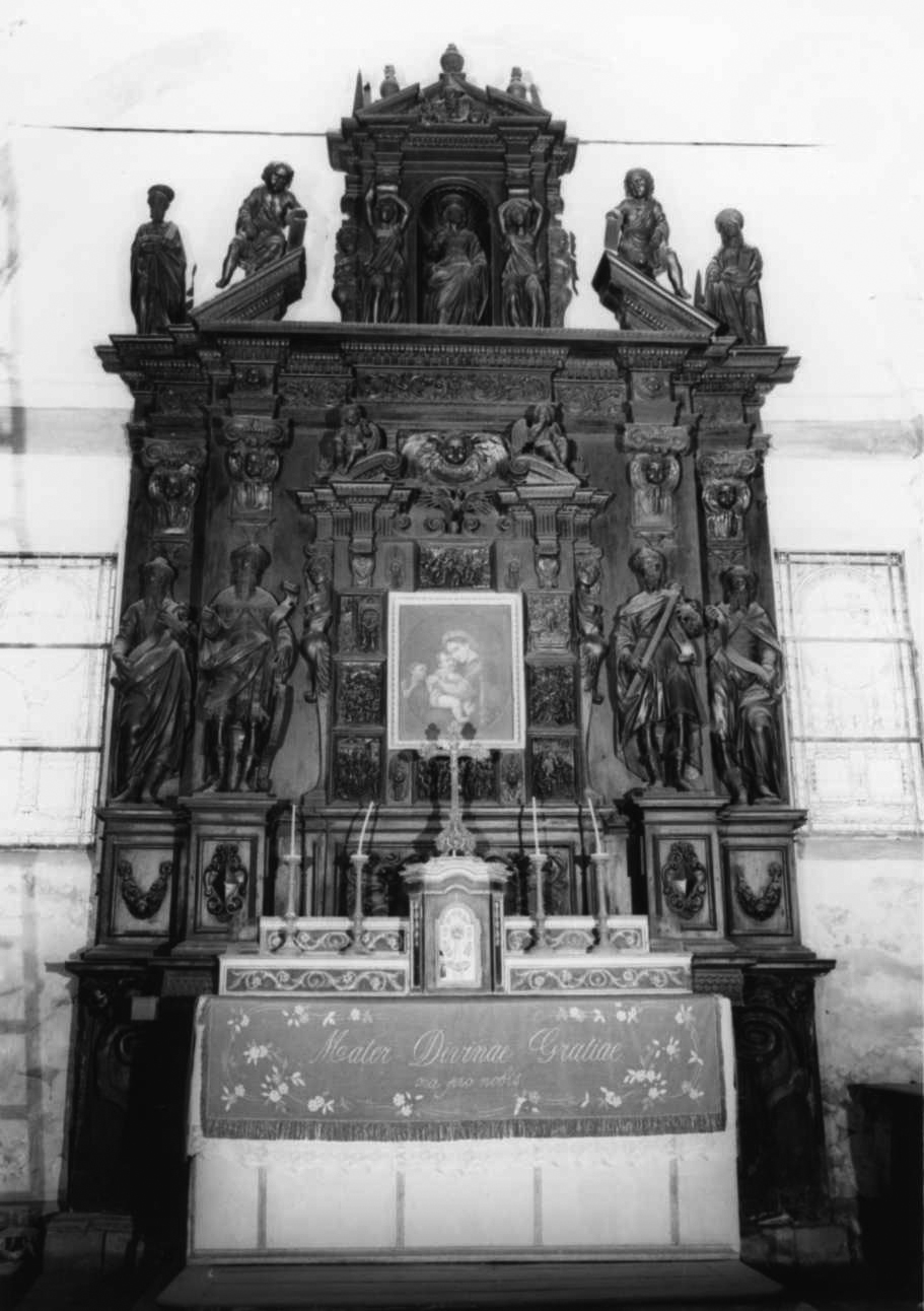 dossale, opera isolata - bottega piemontese (fine/inizio secc. XVI/ XVII, sec. XVIII)