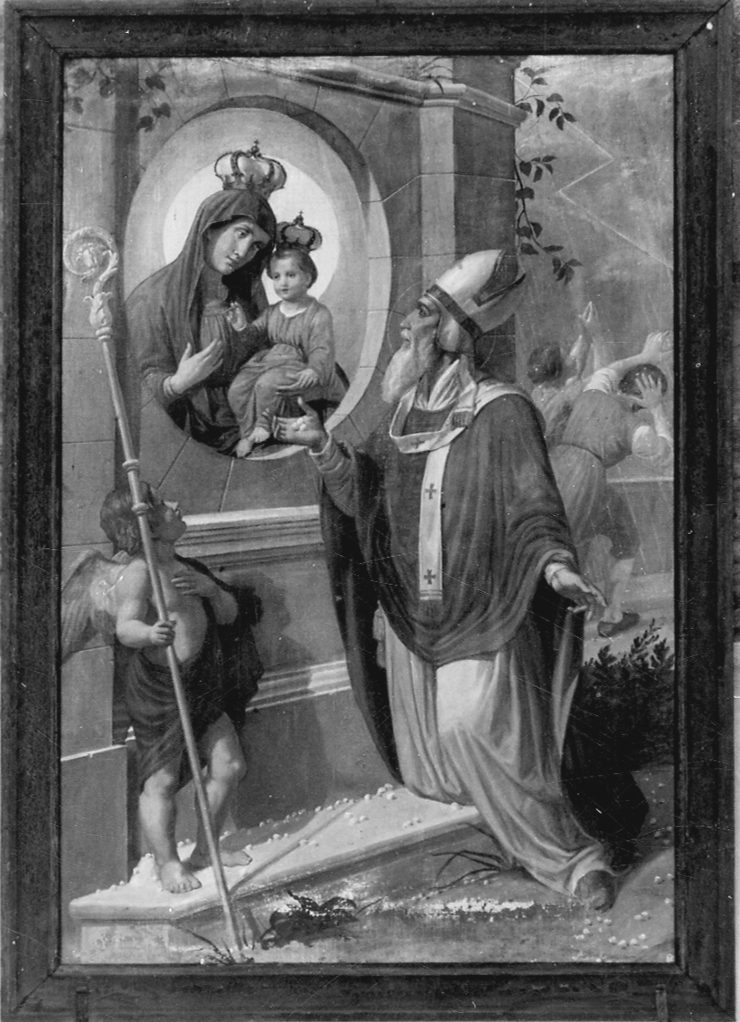 San Grato (dipinto, opera isolata) - ambito astigiano (prima metà sec. XX)