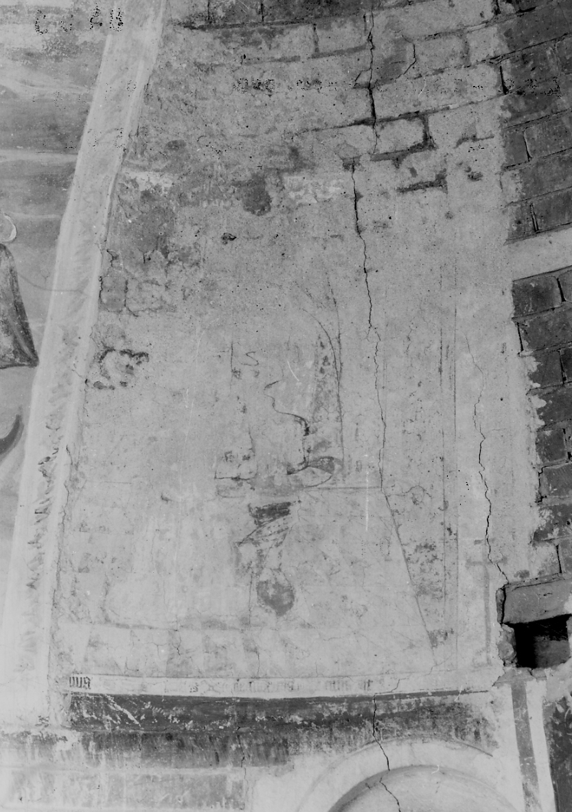 San Rocco (dipinto, frammento) - ambito astigiano (seconda metà sec. XV)