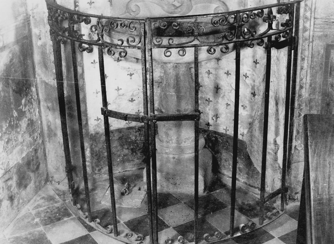 cancellata del fonte battesimale, opera isolata - bottega astigiana (secondo quarto sec. XIX)