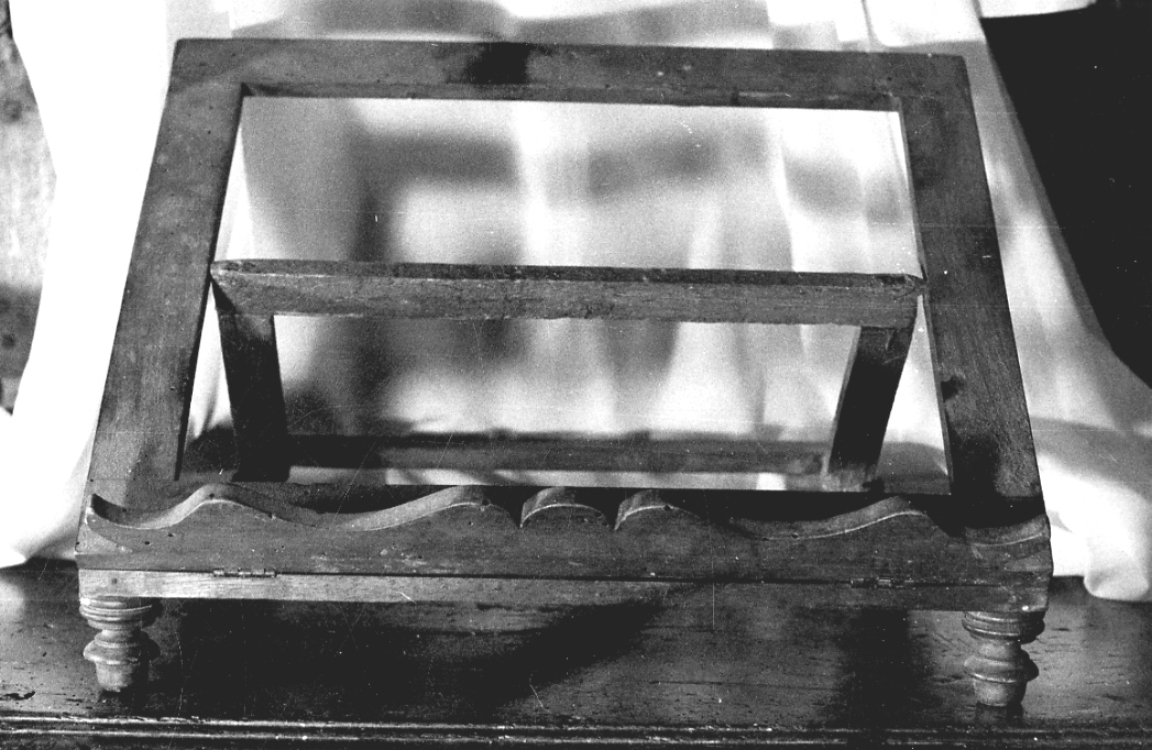 leggio d'altare, opera isolata - bottega piemontese (metà sec. XIX)