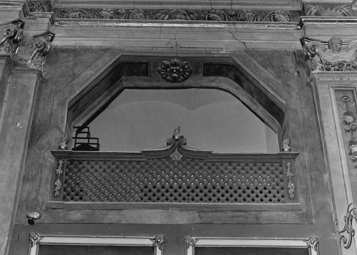 cantoria, opera isolata - bottega piemontese (terzo quarto sec. XIX)