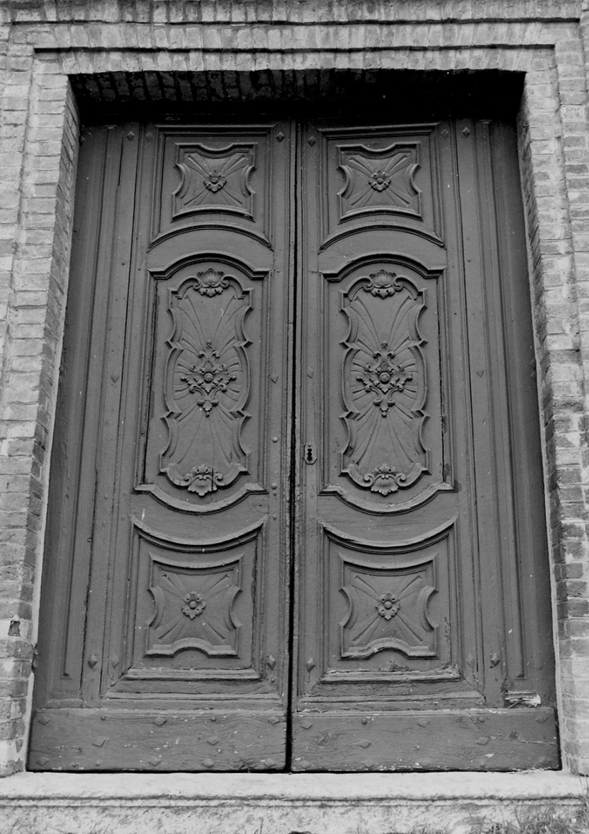 portone, opera isolata - bottega piemontese (terzo quarto sec. XVIII)