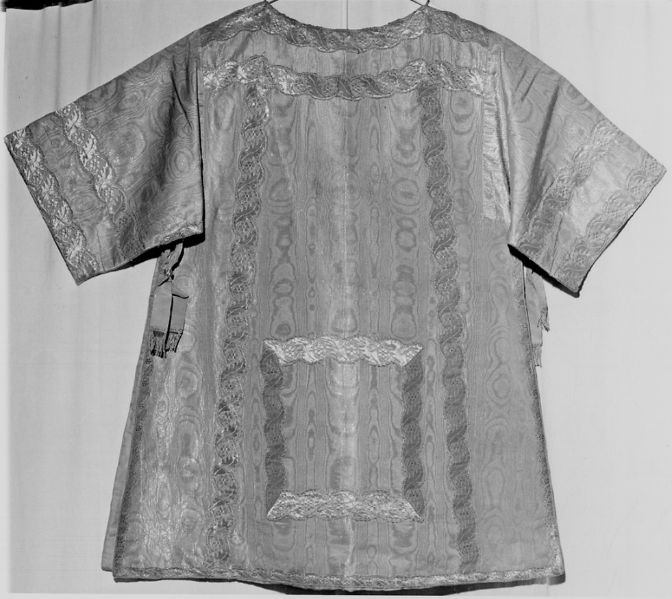 dalmatica, opera isolata - manifattura piemontese (metà sec. XIX)