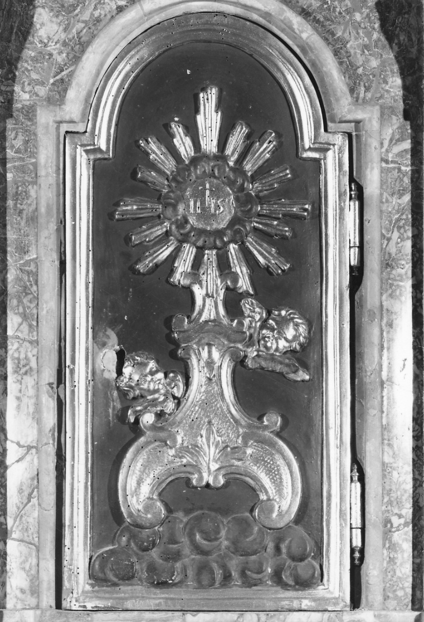 sportello di tabernacolo, opera isolata - bottega piemontese (sec. XVIII)