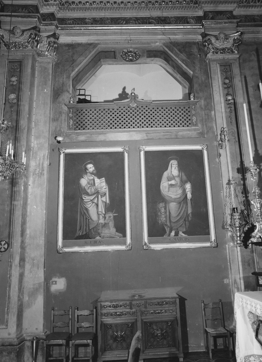 San Luca (dipinto, elemento d'insieme) di Martini Carlo, Mentasti Edmondo (ultimo quarto sec. XIX)