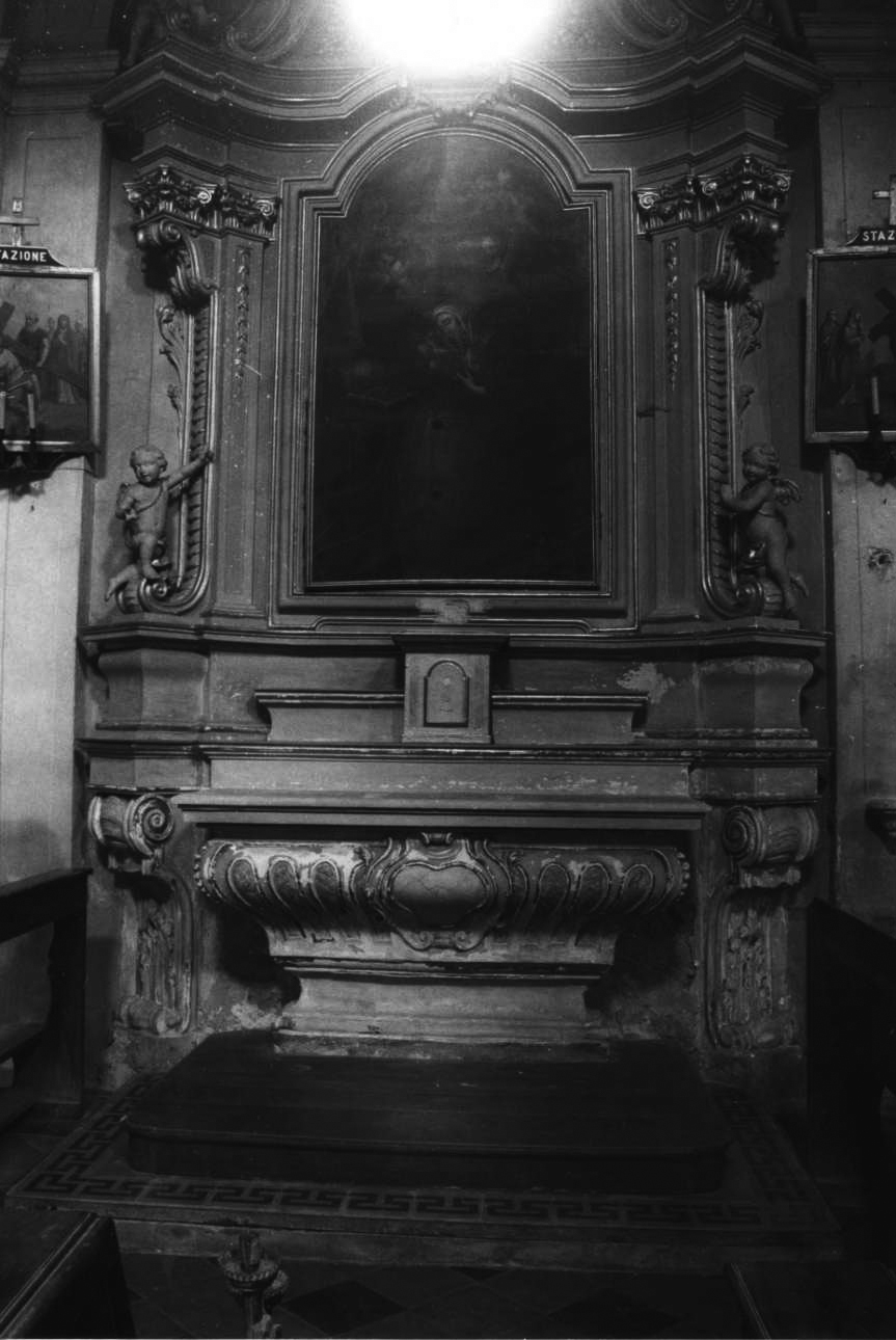 altare, opera isolata - bottega ticinese (prima metà sec. XVIII)