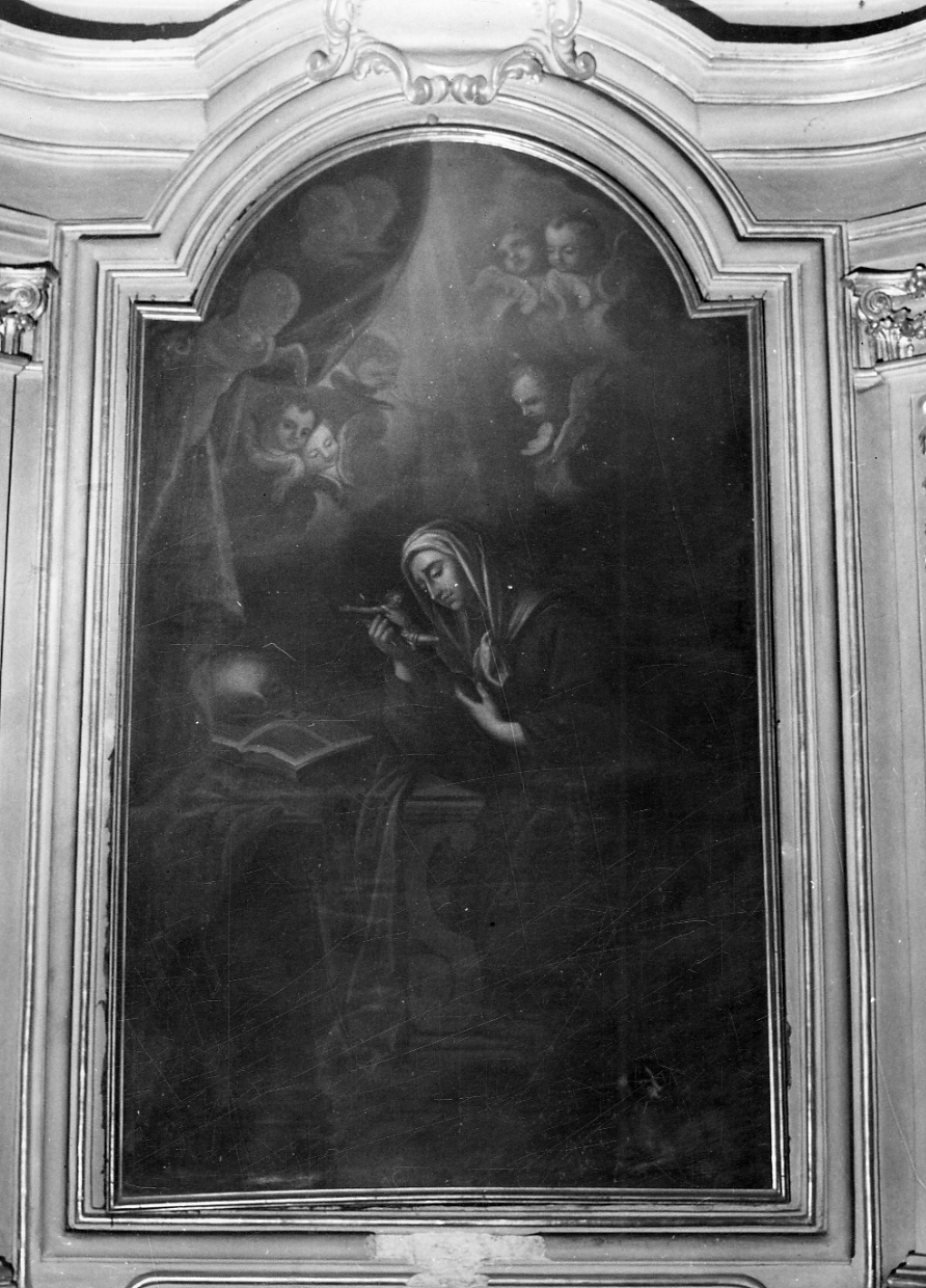 Santa Margherita da Cortona (dipinto, opera isolata) - ambito piemontese (prima metà sec. XVIII)