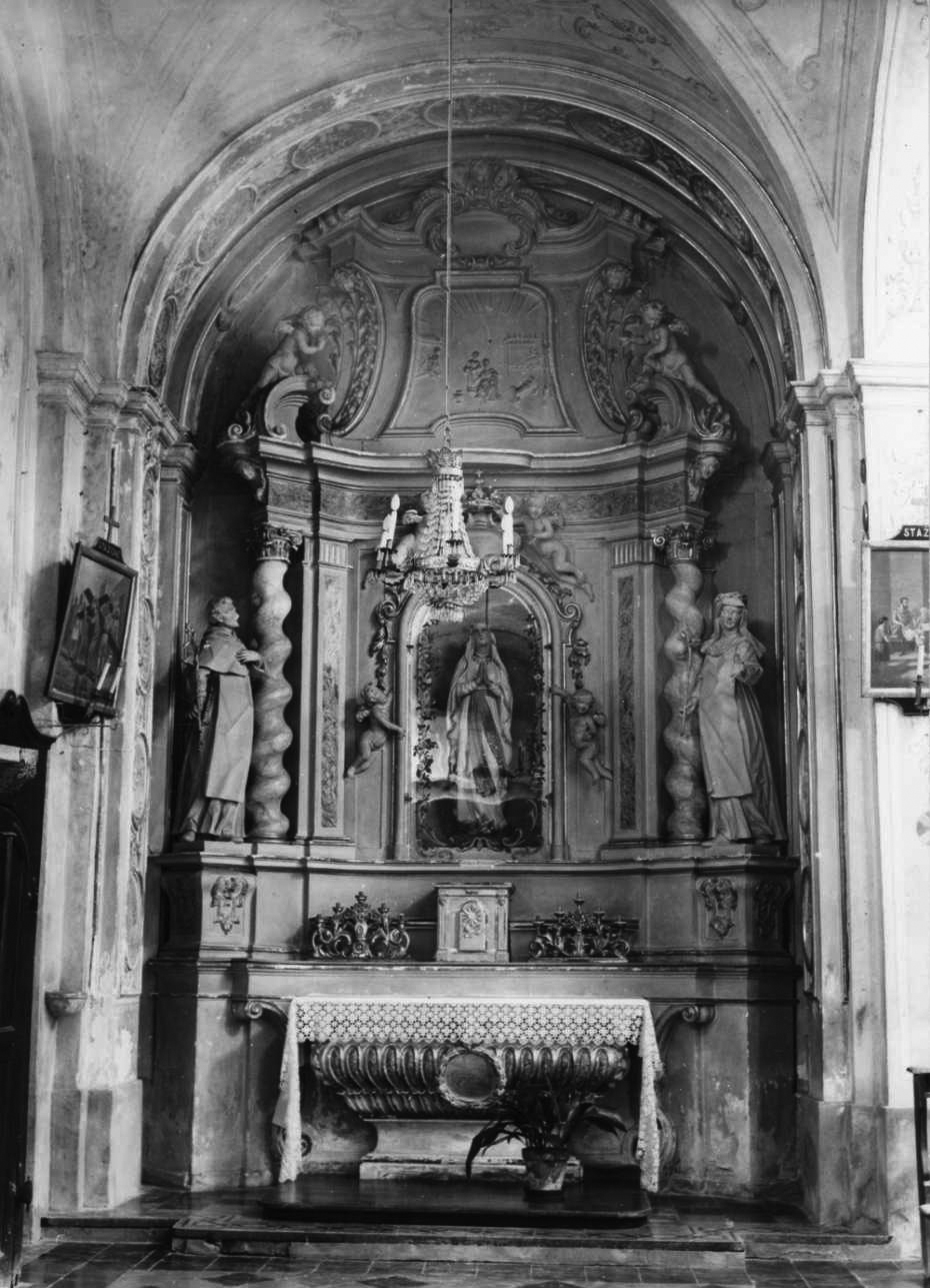 altare, opera isolata - bottega lombardo-ticinese (prima metà sec. XVIII)
