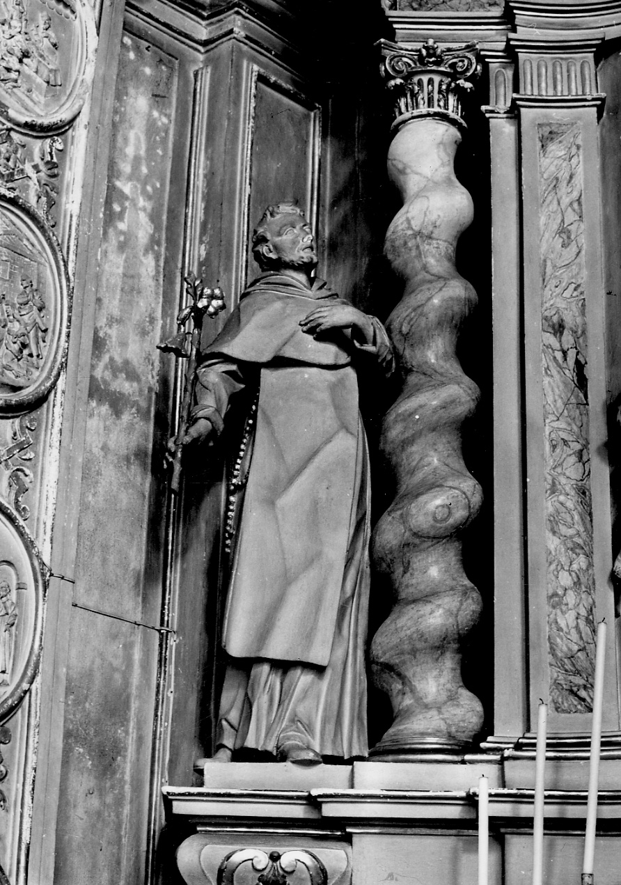 San Domenico (statua, opera isolata) - bottega lombardo-ticinese (prima metà sec. XVIII)