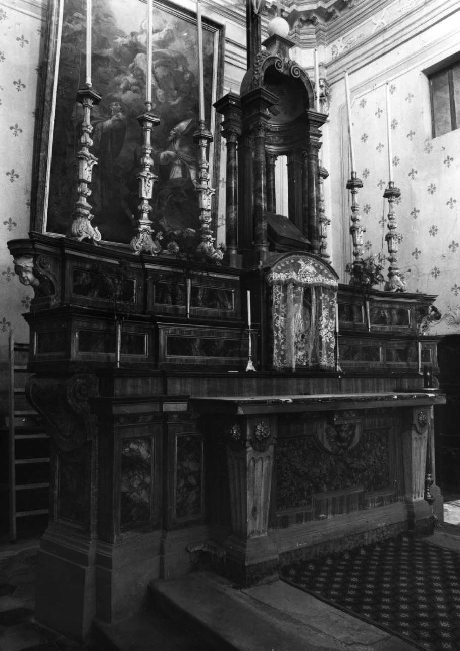 altare maggiore, insieme di Tabacchi Domenico (prima metà sec. XIX)