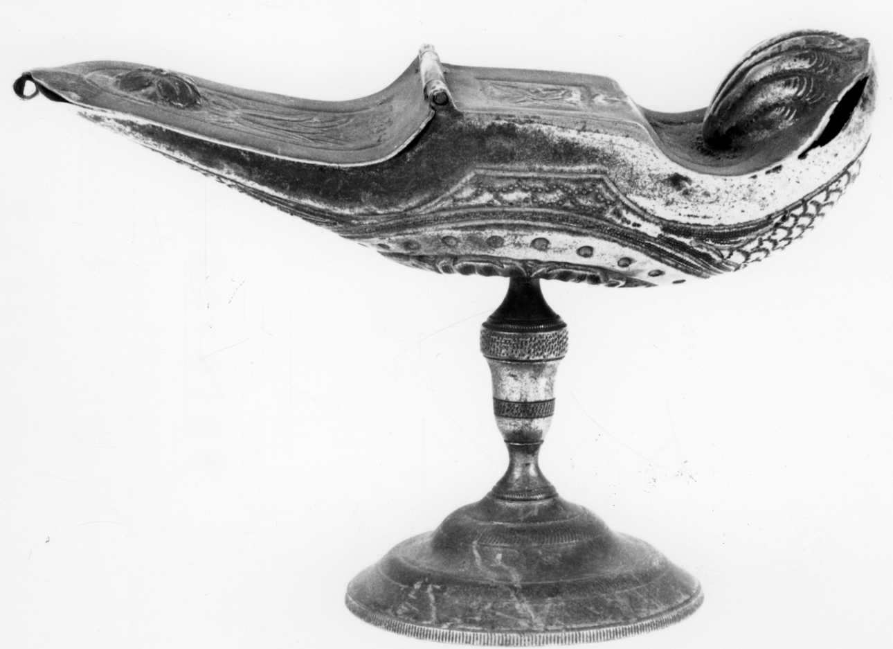 navicella portaincenso - a galeone, opera isolata - bottega piemontese (prima metà sec. XIX)