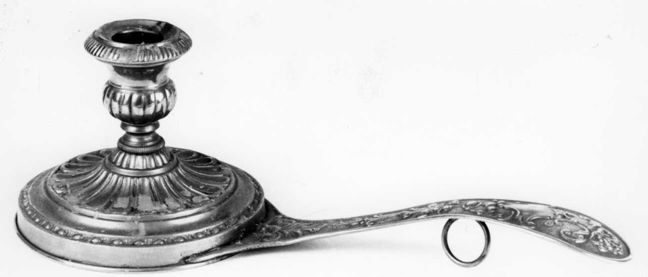 palmatoria, opera isolata - bottega piemontese (fine/inizio secc. XIX/ XX)