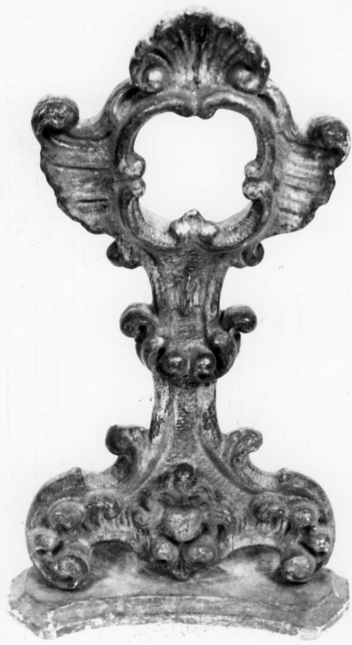 reliquiario - a ostensorio, opera isolata - bottega piemontese (primo quarto sec. XVIII)