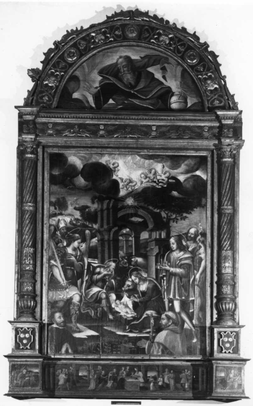 polittico, insieme - ambito piemontese (seconda metà sec. XVI)