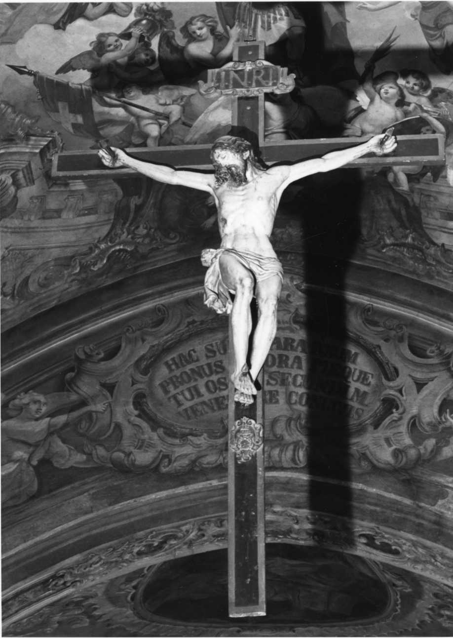 Cristo crocifisso (crocifisso, opera isolata) - bottega astigiana (sec. XVII)
