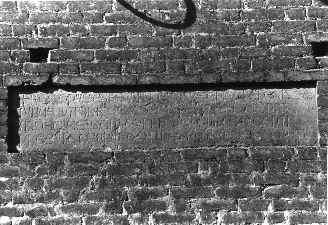 lapide, opera isolata - bottega piemontese (sec. XIII)