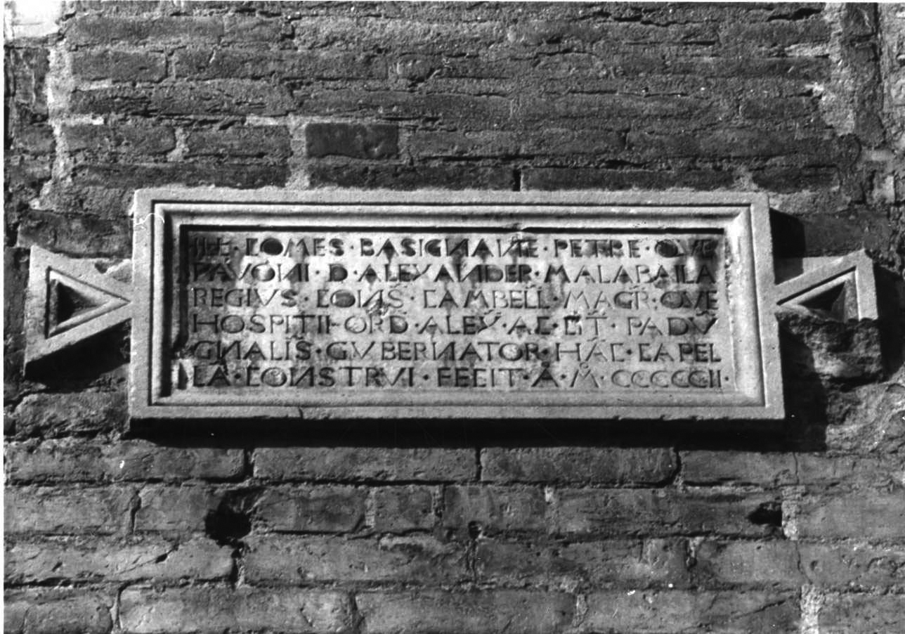 lapide, opera isolata - bottega piemontese (inizio sec. XVI)