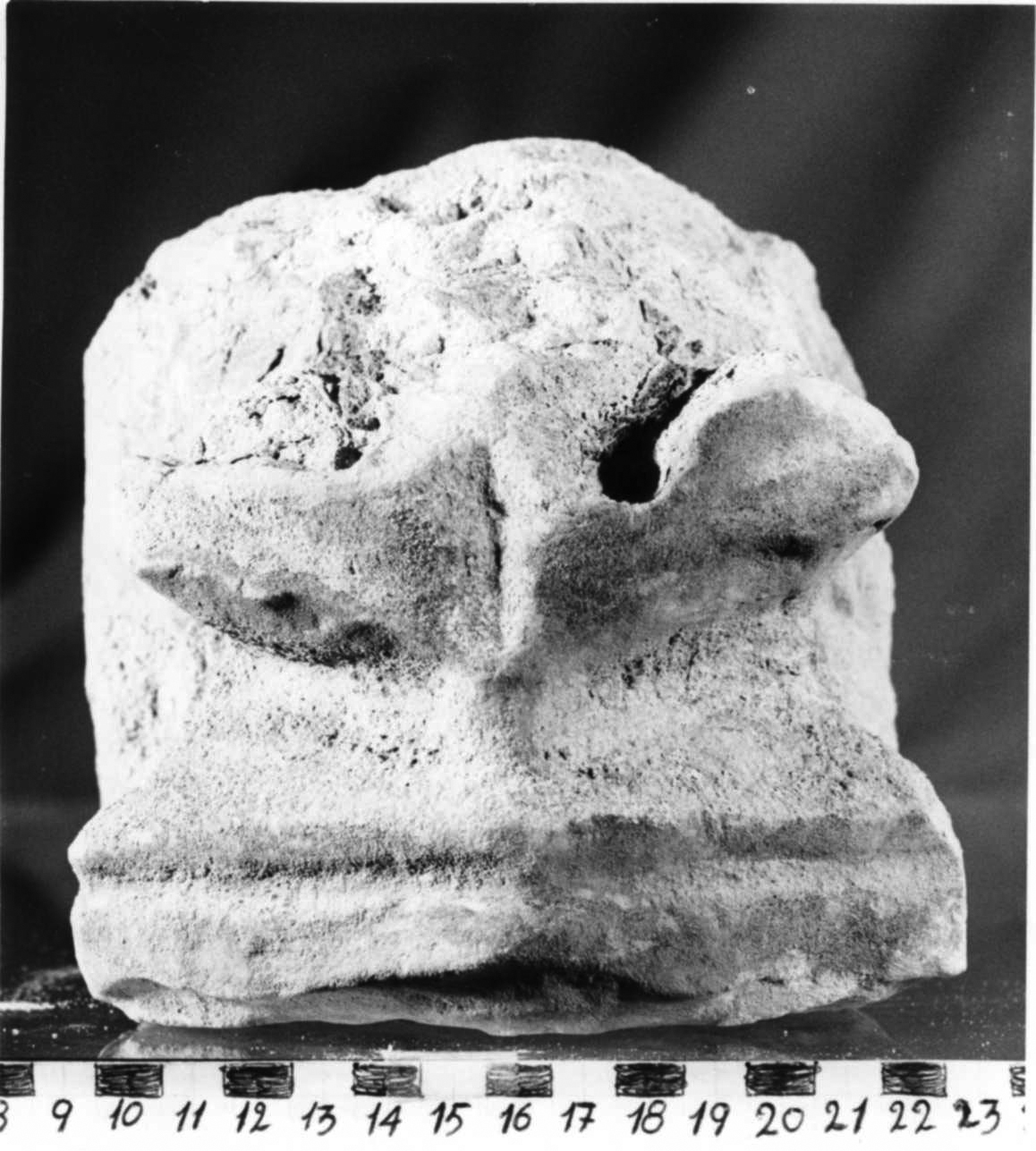 capitello, opera isolata - bottega piemontese (sec. XIV)