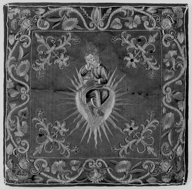 borsa del corporale, opera isolata - manifattura lombardo-piemontese (prima metà, metà sec. XIX, sec. XX)