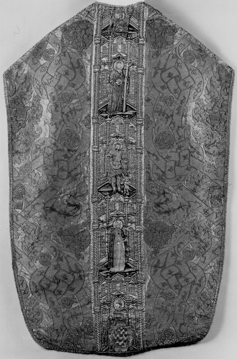 San Paolo (decorazione a ricamo, elemento d'insieme) - manifattura lombardo-piemontese (seconda metà sec. XV)