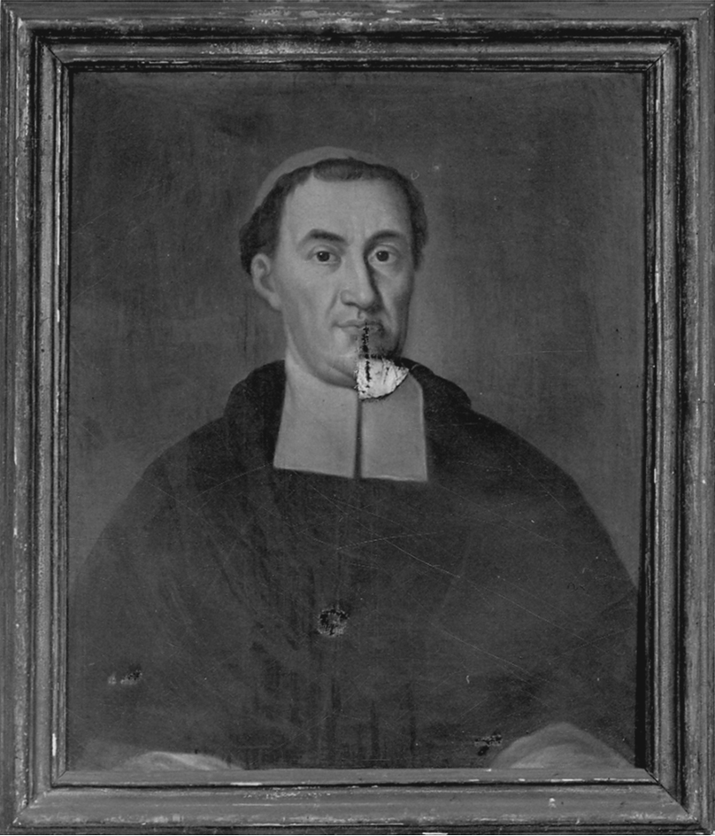 ritratto di ecclesiastico (dipinto, opera isolata) - ambito lombardo (seconda metà sec. XVIII)