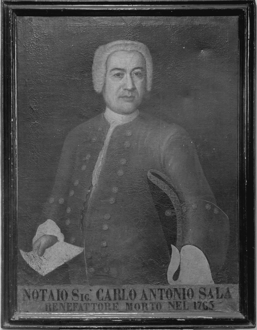 ritratto di Carlo Antonio Sala (dipinto, opera isolata) - ambito lombardo (sec. XVIII)