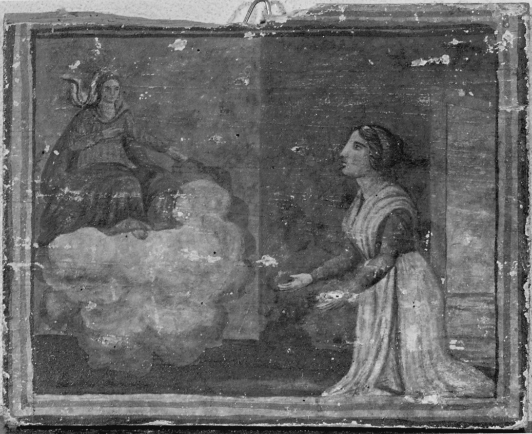 Intervento della Madonna di Loreto (ex voto, opera isolata) - ambito novarese (prima metà sec. XIX)